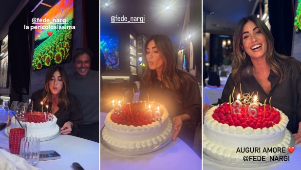 Federica Nargi, festa e ironia per i suoi 36 anni. La dedica di Matri è dolcissima
