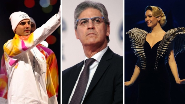 Petrecca, tutti gli errori e le gaffe durante la sua telecronaca della cerimonia