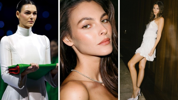 Vittoria Ceretti, la fidanzata di DiCaprio è la sorpresa glamour della cerimonia di Milano Cortina