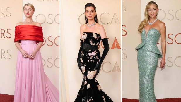 I look più eleganti e glamour agli Oscar 2026 da Jessie Buckley a Anne Hathaway e Kate Hudson