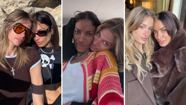 Elodie e Franceska, le presentazioni in famiglia e l'indizio sul possibile matrimonio