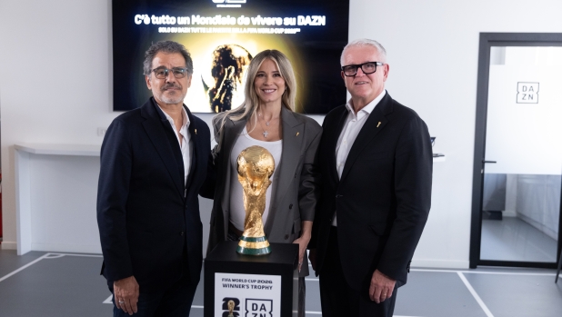 Azzi, il Ceo di Dazn: "Il nostro Mondiale extralarge: tutte le 104 gare e... 24 ore al giorno"