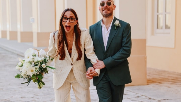 Aurora Leone e Simone Ruzzo si sposano: "Sono così felice di averti detto sì"