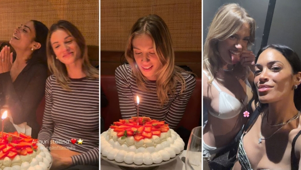 Elodie raggiante per il compleanno di Franceska: sorrisi e tanta complicità