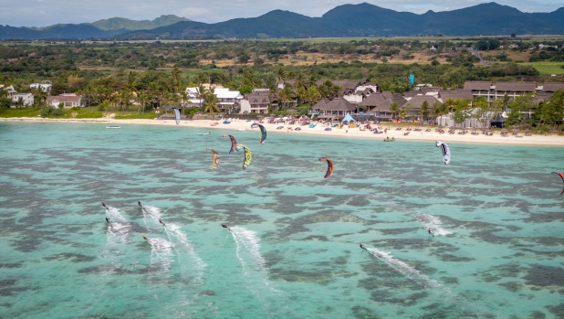 Casati e tanti campioni del kitesurf alla 5° edizione del C Kite Festival a Mauritius