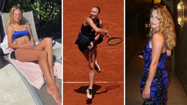Kalinskaya tra corsa all'alba, training con i maschi e il suo Kobe. Così si è preparata per Parigi