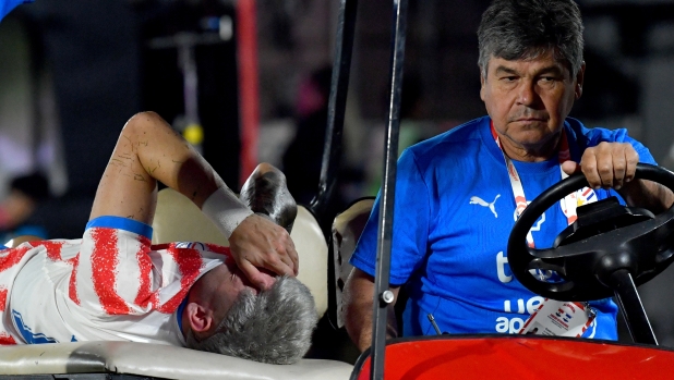 Tegola Paraguay: la stella Enciso esce in lacrime nell'amichevole. Il Mondiale è a rischio