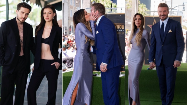 La faida tra Brooklyn e il resto dei Beckham offusca il momento d'oro di David sulla Walk of Fame