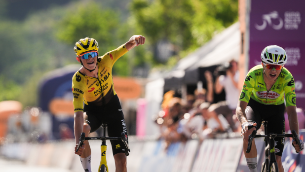 Giro Next Gen, la pennellata di Matisse: Van Kerckhove vince e va in rosa