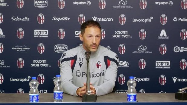 Bologna, Tedesco: "La Lazio è forte. Mercato? Urge un sostituto di Lucumi"