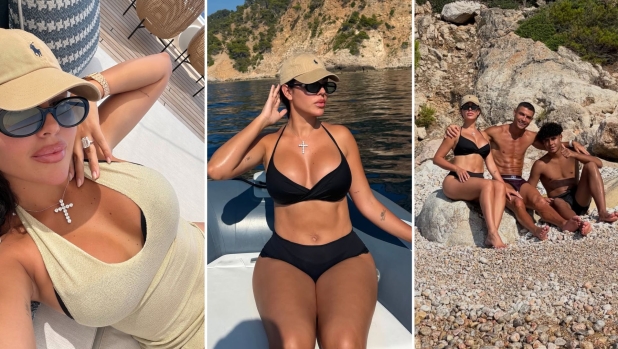 Georgina e CR7 si sposano? Intanto si godono il mare e Mbappè e Haaland apprezzano