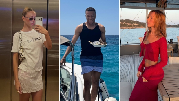 Kylian Mbappé e Ester Expósito innamorati a Ibiza: baci sullo yacht