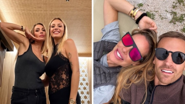 Ilary Blasi, la vacanza in montagna prima del GF con Bastian e l'ex di De Rossi