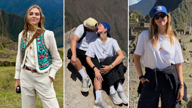 Chiara Ferragni: amore ad alta quota tra le rovine di Machu Picchu insieme a Jose Hernandez