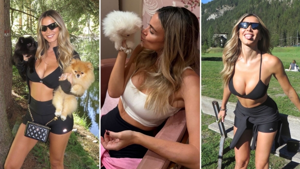 Nuovo amico a 4 zampe in casa Leotta-Karius: le tenerissime foto con in braccio un cucciolo