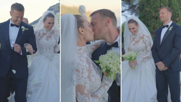 Ilary Blasi pubblica il video del suo matrimonio da favola e fa il pieno di like