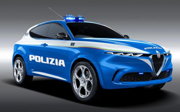 Alfa Romeo Tonale: Polizia di Stato sul Suv italiano
