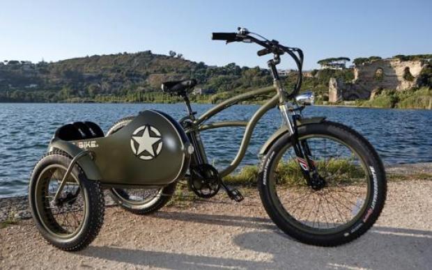 Bad Bike, la bici assistita sidecar Beach Vintage Fat