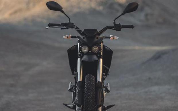 Zaino rigido in fibra di moto a prova di moto per motociclisti (nero)
