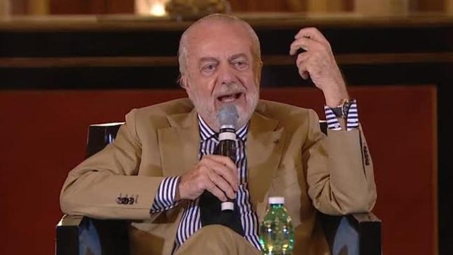 Il presidente del Napoli Aurelio De Laurentiis racconta l'aneddoto dei tempi di Benitez (e punge Higuain...)