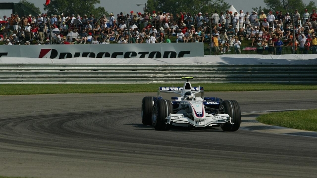 Tredici anni fa l’esordio di Vettel in F.1: eccolo con la Bmw-Sauber nel GP di Indianapolis 2007. Lapresse