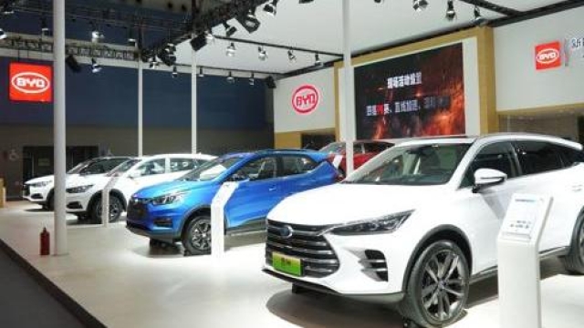 La gamma di auto elettriche e ibride del costruttore cinese Byd