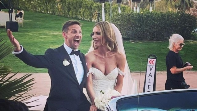 Jenson Button e Brittny Ward sposi