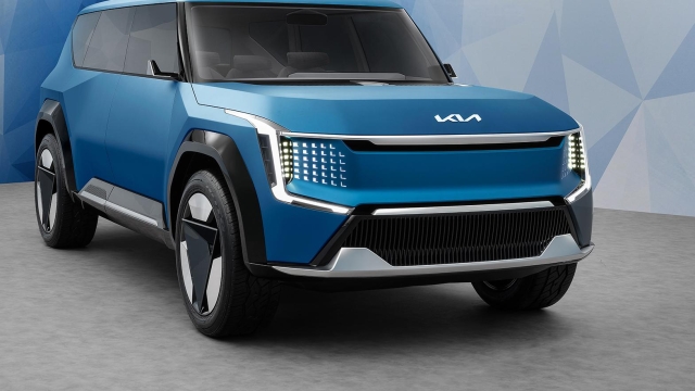 La Kia EV9 concept