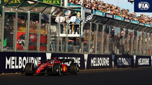 L'arrivo vincente di Charles Leclerc in Australia