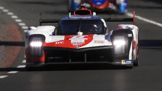 La Toyota GR010 Hybrid numero 8 vincitrice a Le Mans. Fia Wec/G. Tomescu