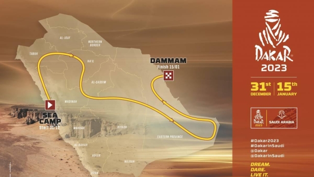 Il percorso della Dakar 2023