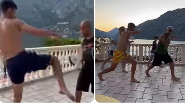 Djokovic si cimenta nella capoeira