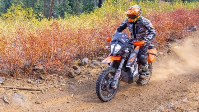 Uno dei sei eventi Ktm Adventure Rider Rally 2022 è andato in scena in Idaho, negli Stati Uniti d'America