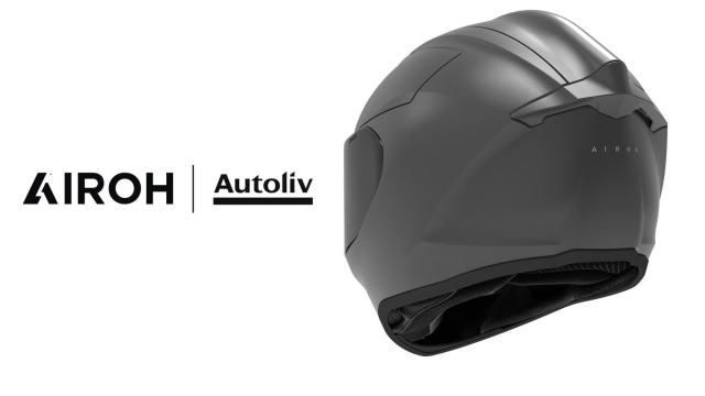 La primissima immagine pubblica del nuovo casco Airoh con airbag