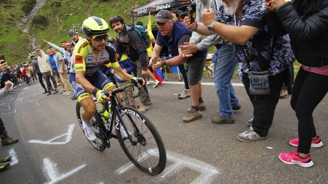 Giro dÕItalia 2022 - 105th Edition - 20th stage Belluno - Marmolada 168Êkm - 28/05/2022 - Domenico Pozzovivo (ITA - Intermarch - Wanty - Gobert Matriaux) - photo Ilario Biondi/SprintCyclingAgency©2022