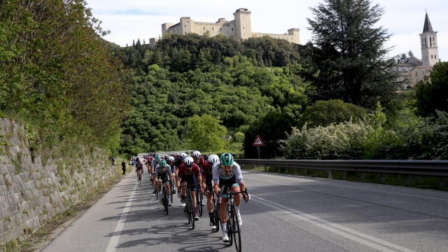 Giro d'Italia 2021 - 104th Edition - 10th stage L'Aquila - Foligno 139 km - 17/05/2021 - Scenery - Spoleto - photo Luca Bettini/BettiniPhoto©2021