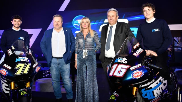 La presentazione del team Italtrans per la Moto2 2023