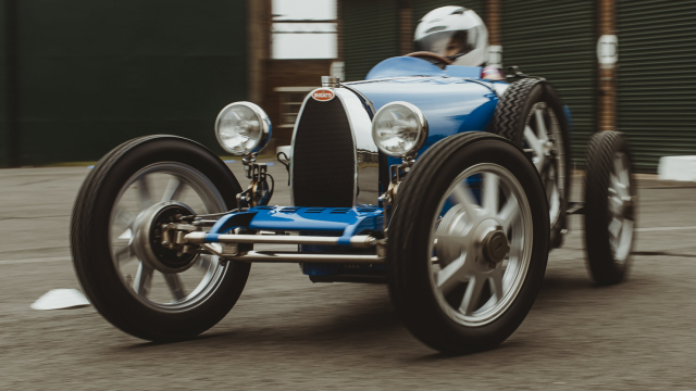 Una Bugatti Baby pronta per il nuovo campionato inglese