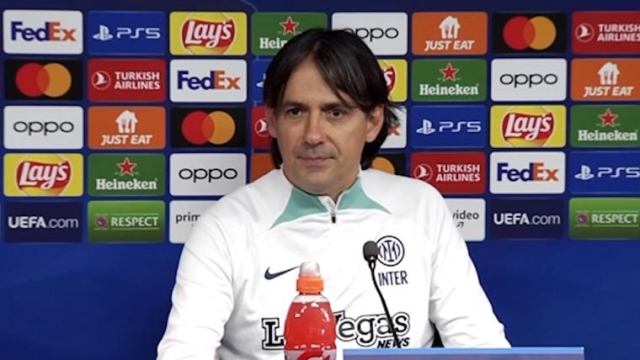 La conferenza stampa dell'allenatore dell'Inter, Simone Inzaghi, in vista della sfida di Champions contro il Porto
