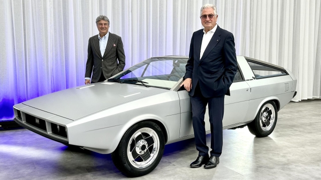 La Pony Coupé Concept Hyundai con Giorgetto e Fabrizio Giugiaro