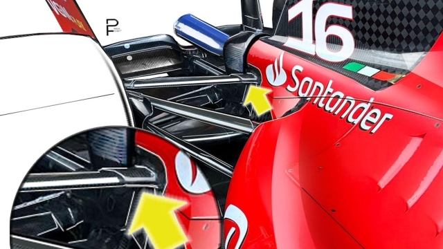 Filisetti Ferrari Sf-23 sospensione posteriore
