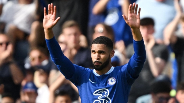Chelsea's English midfielder Ruben Loftus-Cheek reacts as he leaves the pitch during the English Premier League football match between Chelsea and Newcastle United at Stamford Bridge in London on May 28, 2023. (Photo by JUSTIN TALLIS / AFP) / RESTRICTED TO EDITORIAL USE. No use with unauthorized audio, video, data, fixture lists, club/league logos or 'live' services. Online in-match use limited to 120 images. An additional 40 images may be used in extra time. No video emulation. Social media in-match use limited to 120 images. An additional 40 images may be used in extra time. No use in betting publications, games or single club/league/player publications. /