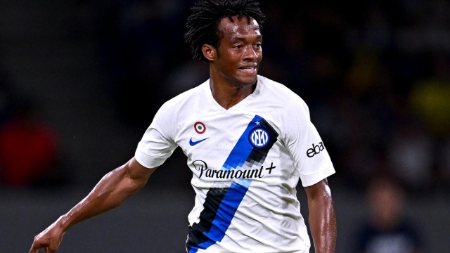 TOKYO, JAPAN - AUGUST 01: Juan Cuadrado of Inter during the pre-season friendly match between Paris Saint-Germain and FC Internazionale on August 01, 2023 in Tokyo, Japan. (Photo by Mattia Ozbot - Inter/Inter via Getty Images)