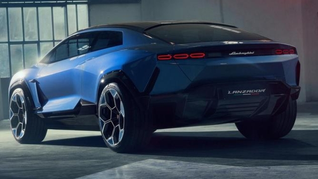 Lamborghini Lanzador Concept Anteprima Monterey Car Week 2023