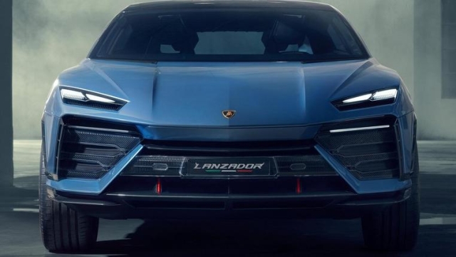 Lamborghini Lanzador Concept Anteprima Monterey Car Week 2023