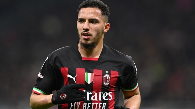 MILAN, ITALY - MARCH 13:  Ismael Bennacer of AC Milan in action during the Serie A match between AC Milan and Salernitana at Stadio Giuseppe Meazza on March 13, 2023 in Milan, Italy. (Photo by Claudio Villa/AC Milan via Getty Images)