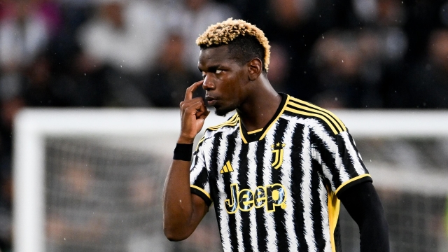TURIN, ITALY - AUGUST 27: Paul Pogba of Juventus gestures during the Serie A TIM match between Juventus and Bologna FC at Allianz Stadium on August 27, 2023 in Turin, Italy. (Photo by Daniele Badolato - Juventus FC/Juventus FC via Getty Images)