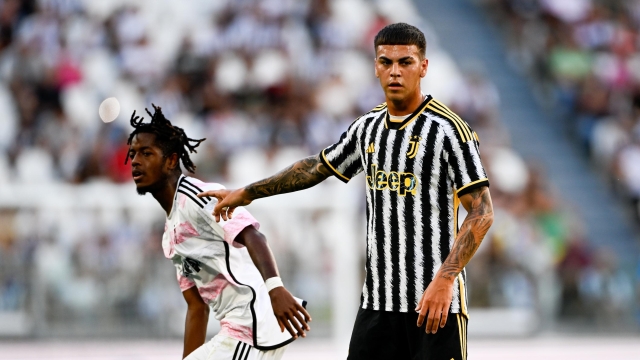 TURIN, ITALY - AUGUST 9: Enzo Barrenechea of Juventus during the friendly match between Juventus A and Juventus B at Allianz Stadium on August 9, 2023 in Turin, Italy. (Photo by Daniele Badolato - Juventus FC via Getty Images)