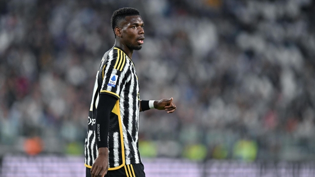 Juventus'Paul Pogba during the italian Serie A soccer match Juventus FC vs US Cremonese at the Allianz Stadium in Turin, Italy, 14 May 2023 ANSA/ALESSANDRO DI MARCO