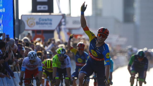 Vuelta a la Comunitat Valenciana 2024 - 75th Edition - 3rd stage San Vincente del Raspeig - Orihuela 161,3 km - 02/02/2024 - Jonathan Milan (ITA - Lidl - Trek) - photo Luis Angel Gomez/SprintCyclingAgency©2024
